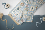 Lade das Bild in den Galerie-Viewer, Design "Stamps" COLLECTION 0,5 m
