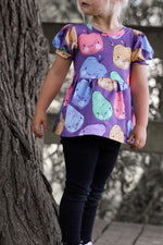 Lade das Bild in den Galerie-Viewer, Supersoft Premium BIO Jersey "Scratchifruit" groß 0,5 m
