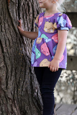 Lade das Bild in den Galerie-Viewer, Supersoft Premium BIO Jersey "Scratchifruit" groß 0,5 m
