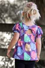 Lade das Bild in den Galerie-Viewer, Supersoft Premium BIO Jersey "Scratchifruit" groß 0,5 m
