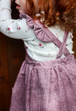 Lade das Bild in den Galerie-Viewer, Premium BIO Ripp Jersey "Kleine Blümchen" 0,5 m

