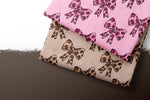 Lade das Bild in den Galerie-Viewer, Supersoft Premium BIO French Terry "Leopardbows" pink 0,5 m
