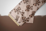 Lade das Bild in den Galerie-Viewer, Supersoft Premium BIO French Terry "Leopardbows" tan 0,5 m

