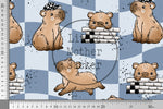 Lade das Bild in den Galerie-Viewer, Design "Capybara Zeit" 0,5 m
