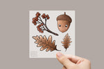 Lade das Bild in den Galerie-Viewer, Bügelbild "Acorn"
