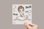 Lade das Bild in den Galerie-Viewer, Bügelbild "Ballerinchen"
