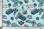 Lade das Bild in den Galerie-Viewer, Design "Bausteinchen" 0,5 m
