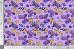 Lade das Bild in den Galerie-Viewer, Design "Bausteinchen" lila 0,5 m
