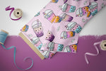 Lade das Bild in den Galerie-Viewer, Design "Bubble Tea" COLLECTION 0,5 m
