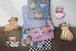 Lade das Bild in den Galerie-Viewer, Design "Capybara Zeit" 0,5 m
