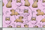 Lade das Bild in den Galerie-Viewer, Design "Capybara Zeit" 0,5 m
