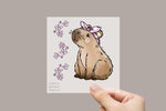 Lade das Bild in den Galerie-Viewer, Bügelbild "Capybara Zeit"
