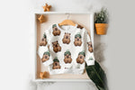 Lade das Bild in den Galerie-Viewer, Supersoft Premium BIO French Terry "Capybara" groß 0,9 m Rest

