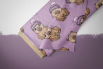Lade das Bild in den Galerie-Viewer, Design "Capybara" lila 0,5 m
