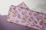 Lade das Bild in den Galerie-Viewer, Supersoft Premium BIO Jersey "Capybara" lila klein 0,5 m
