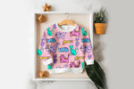 Lade das Bild in den Galerie-Viewer, Supersoft Premium BIO Jersey "Catscratch" groß 0,5 m
