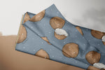 Lade das Bild in den Galerie-Viewer, Supersoft Premium BIO French Terry "Coconuts" groß 0,5 m
