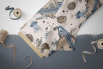Lade das Bild in den Galerie-Viewer, Premium Wintersweat "Cool Space" sand groß 0,5 m
