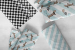 Lade das Bild in den Galerie-Viewer, Design "Dackel Party" boy 0,5 m
