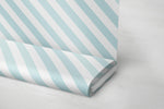 Lade das Bild in den Galerie-Viewer, Premium BIO Jersey "Dackel Party" boy Streifen klein 0,5 m
