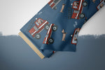 Lade das Bild in den Galerie-Viewer, Supersoft Premium BIO French Terry "Dackel Tatütata" groß 0,5 m
