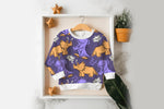 Lade das Bild in den Galerie-Viewer, Frottee Jersey "Dino ARRR" groß 0,5 m Lager

