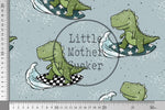 Lade das Bild in den Galerie-Viewer, Design "Dino Surfing" seafoam 0,5 m
