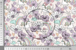 Lade das Bild in den Galerie-Viewer, Design "Einhornwelt Floral" 0,5 m
