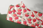 Lade das Bild in den Galerie-Viewer, Supersoft Premium BIO Jersey "Erdbeerblümchen" klein 0,5 m

