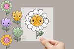 Lade das Bild in den Galerie-Viewer, Bügelbild "Flowerbaby" 1-21
