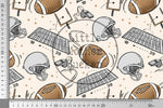 Lade das Bild in den Galerie-Viewer, Design "Footballs" 0,5 m
