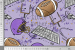 Lade das Bild in den Galerie-Viewer, Design "Footballs" 0,5 m
