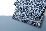 Lade das Bild in den Galerie-Viewer, Supersoft Premium BIO Jersey "Funky Leo blau" groß 0,5 m
