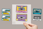 Lade das Bild in den Galerie-Viewer, Bügelbild "Happy Tape" 2er Set
