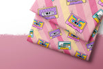 Lade das Bild in den Galerie-Viewer, Design "Happy Tape" pink 0,5 m

