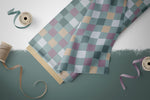 Lade das Bild in den Galerie-Viewer, Design "Hof Tag" teal lila 0,5 m
