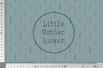 Lade das Bild in den Galerie-Viewer, Design "Hof Tag" teal lila 0,5 m
