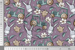 Lade das Bild in den Galerie-Viewer, Design "Hof Tag" teal lila 0,5 m
