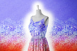 Lade das Bild in den Galerie-Viewer, Supersoft Premium BIO Jersey "Hortensia" Bordüre 1,3 m Rest
