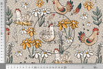 Lade das Bild in den Galerie-Viewer, Supersoft Premium BIO Jersey "Hühnertag" dots groß 0,5 m Lager

