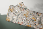 Lade das Bild in den Galerie-Viewer, Supersoft Premium BIO Jersey "Hühnertag" dots groß 0,5 m Lager
