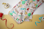 Lade das Bild in den Galerie-Viewer, Supersoft Premium BIO Jersey "Kindergarten Spring Day" 0,5 m
