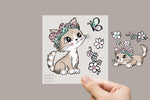 Lade das Bild in den Galerie-Viewer, Bügelbild "Kitty Day"
