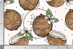 Lade das Bild in den Galerie-Viewer, Supersoft Premium French Terry "Kokosnüsschen" white groß 0,5 m
