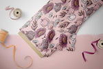 Lade das Bild in den Galerie-Viewer, Design "Kürbiswiese" mauve 0,5 m
