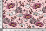 Lade das Bild in den Galerie-Viewer, Design "Kürbiswiese" mauve 0,5 m
