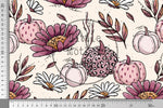 Lade das Bild in den Galerie-Viewer, Design "Kürbiswiese" mauve 0,5 m
