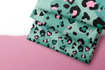 Lade das Bild in den Galerie-Viewer, Design "Leolove" teal 0,5 m
