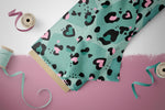 Lade das Bild in den Galerie-Viewer, Design "Leolove" teal 0,5 m
