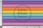 Lade das Bild in den Galerie-Viewer, Supersoft Premium Jersey "Love and Peace" Streifen 0,95 m Rest

